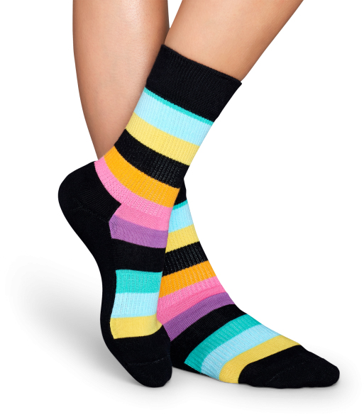 Happy Socks Athletic Stripe Multi S-M 36-40