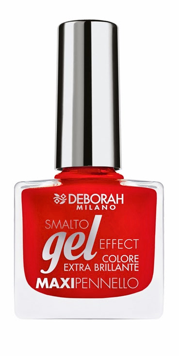 Deborah Gel Effect Nail Polish 09 Red Pusher