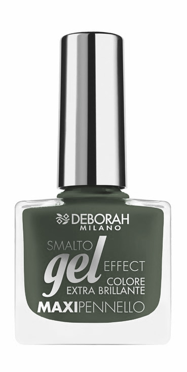 Deborah Gel Effect Nail Polish 16 Black Rock