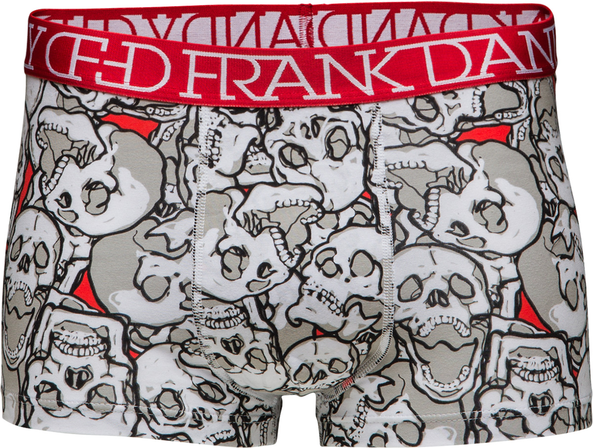 Frank Dandy Assorted Skulls Trunk White XL