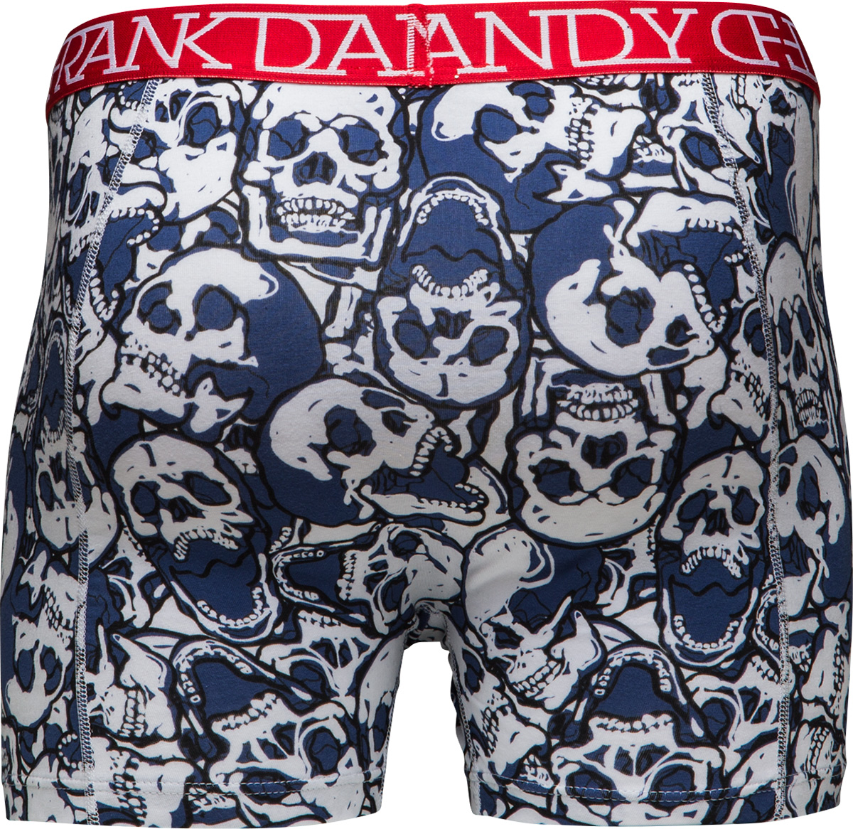 Frank Dandy Assorted Skulls Boxer Dark Navy XL