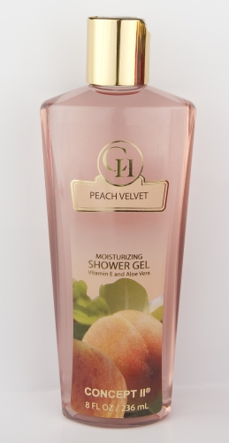 Concept II Peach Velvet Shower Gel