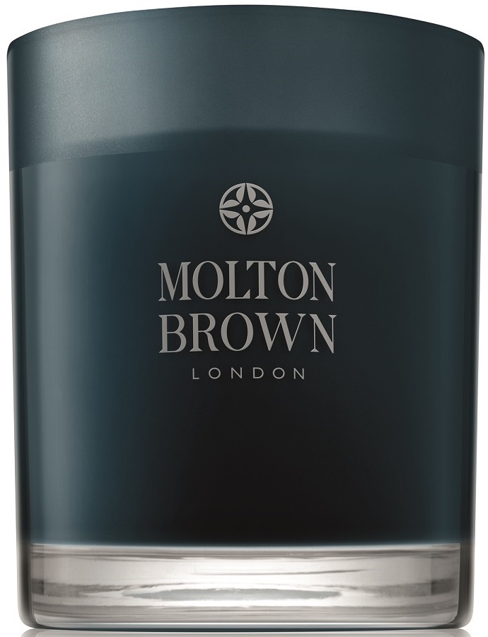 Molton Brown Black Leather & Cade Candle