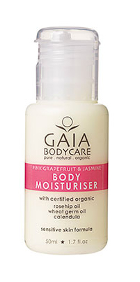 Gaia Bodycare Body Moisturiser Pink 50ml