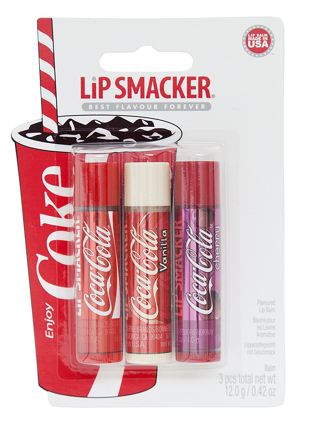 Lip Smacker Coca-Cola Trio