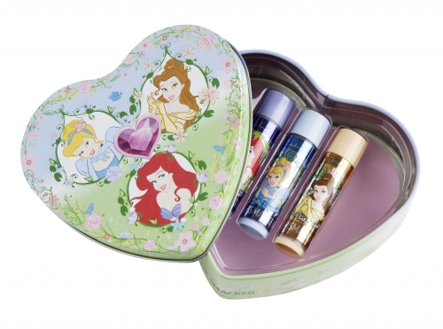 Lip Smacker Disney Princess Heart Tin Box