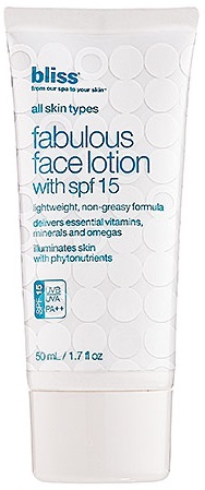 Bliss Fabulous Face Lotion With SPF15 50ml