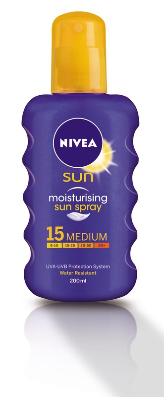 Nivea Caring Sun Spray SPF15 200ml
