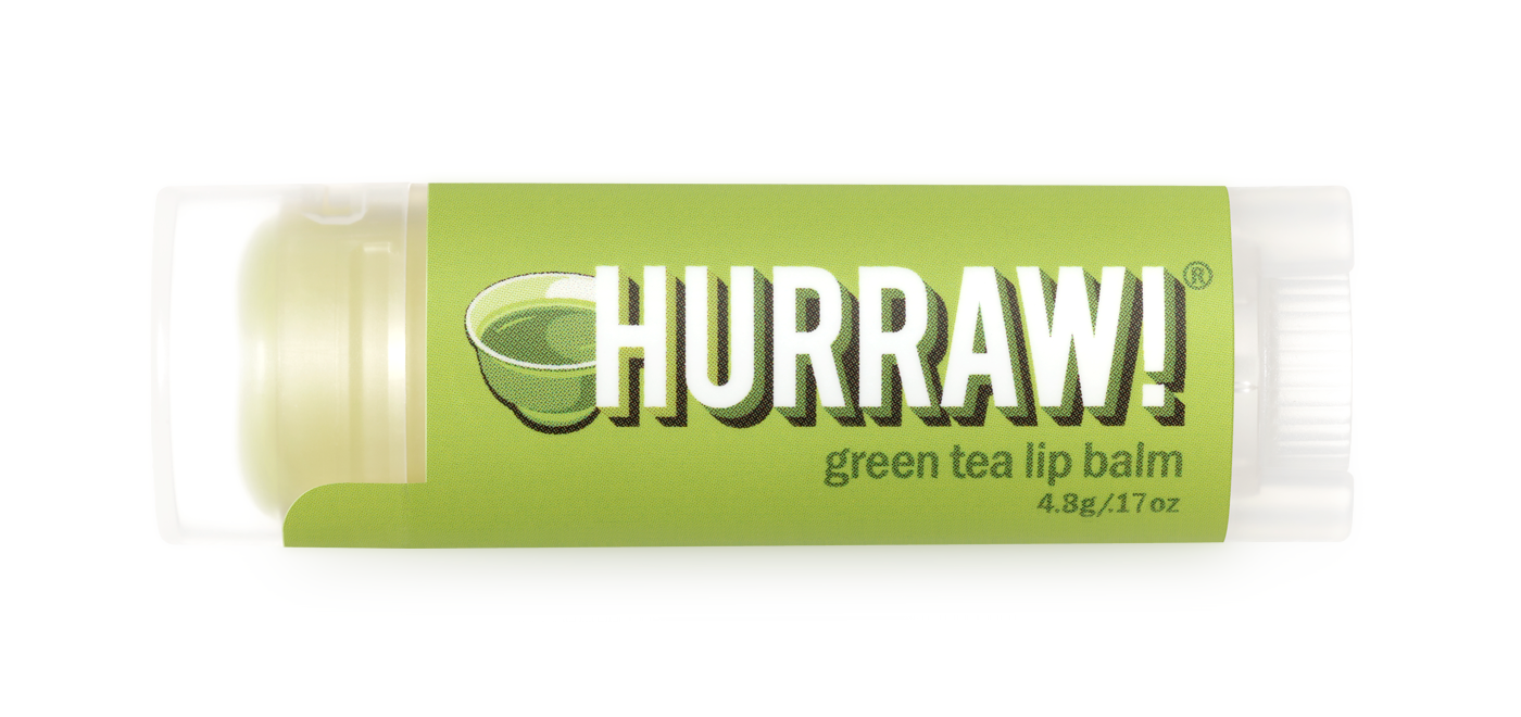 HURRAW! Lip Balm Green Tea