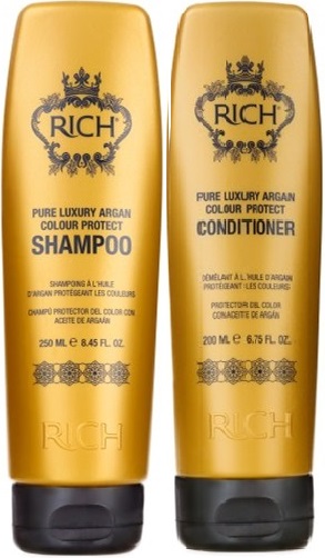 RICH Pure Luxury Argan Colour Protect Shampoo + Conditioner