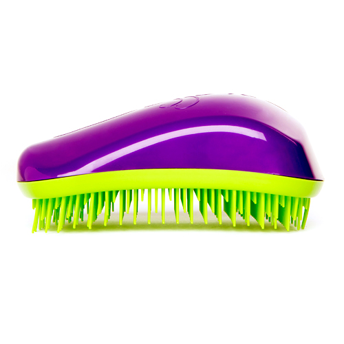 Dessata Detangling Hairbrush Lila/Grön