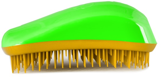 Dessata Detangling Hairbrush Grön/Guld