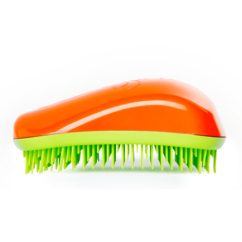 Dessata Detangling Hairbrush Orange/Grön