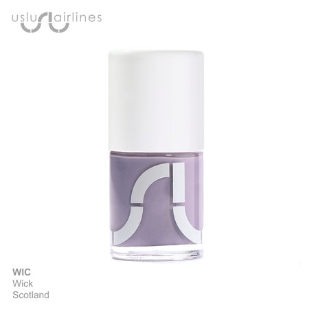 Uslu Airlines Nail Polish WIC Wick Greyed Lilac