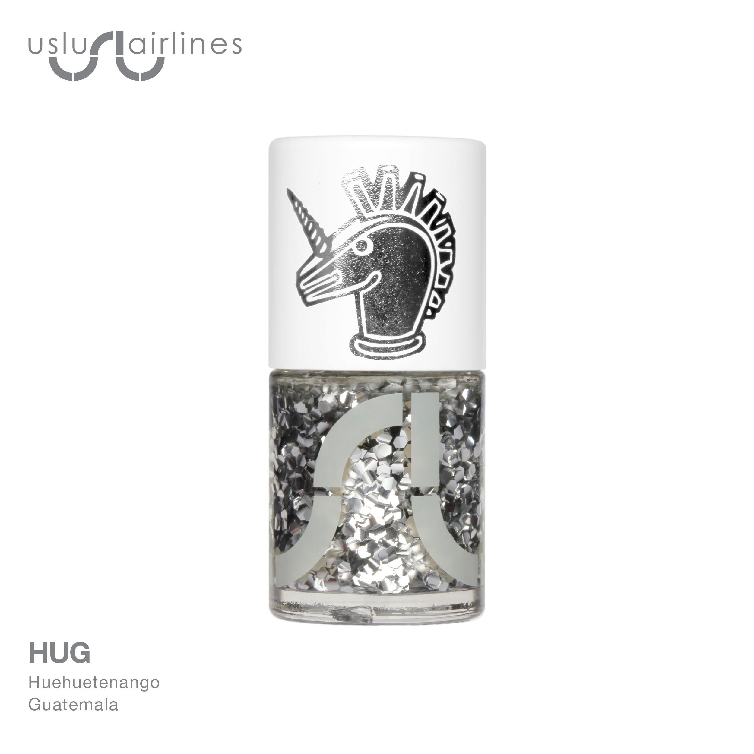 Uslu Airlines Nail Polish DJ HUG Huehuetenago