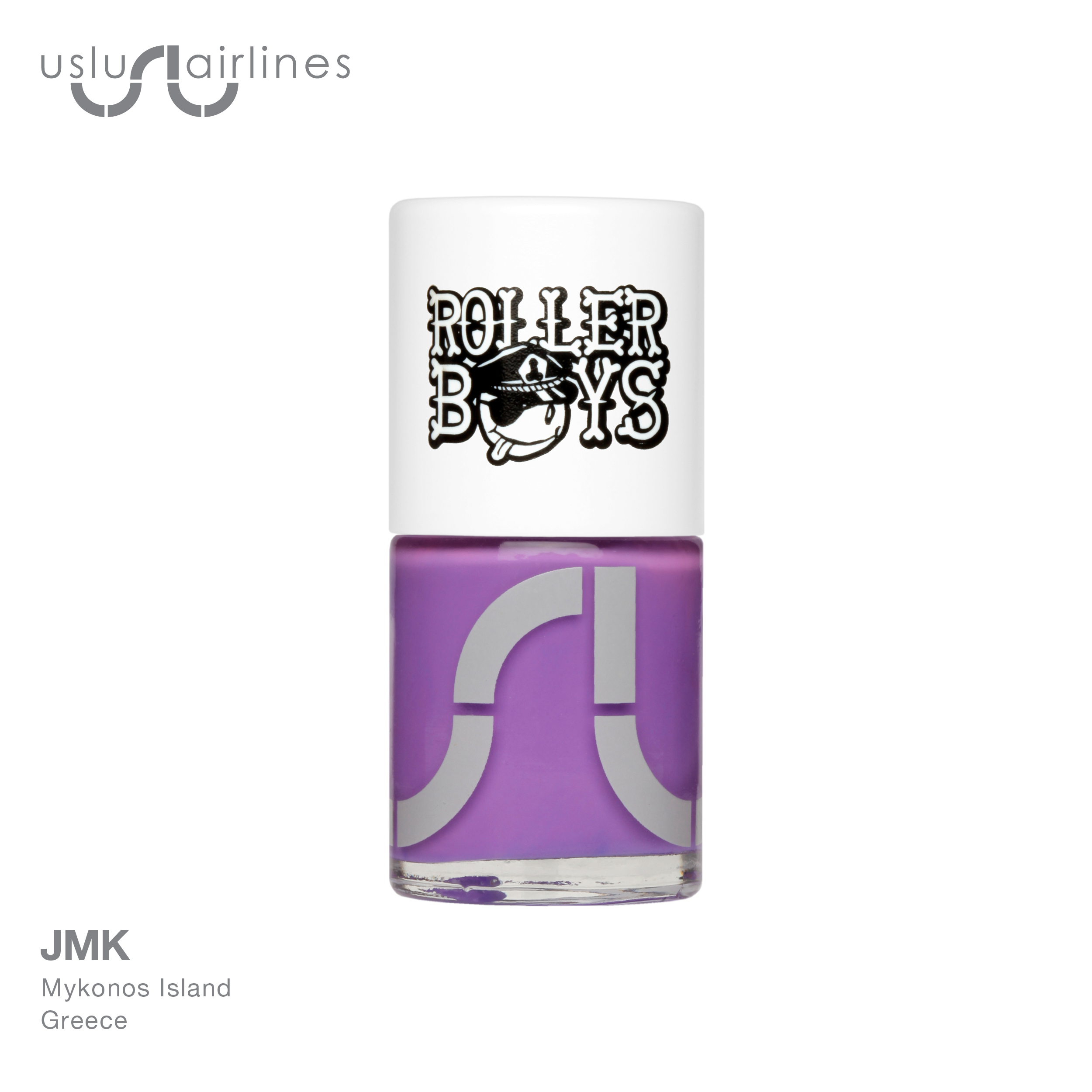 Uslu Airlines Nail Polish DJ JMK Rollerboys Purple