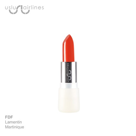 Uslu Airlines Lipstick FDF Fort de France Coral