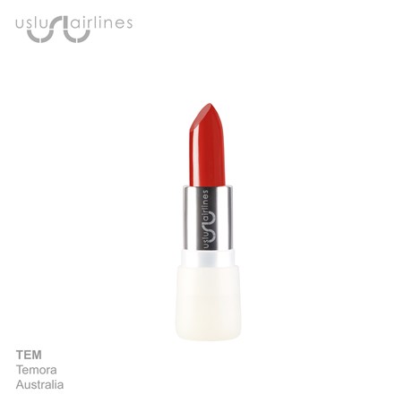 Uslu Airlines Lipstick TEM Temora Tempo Red