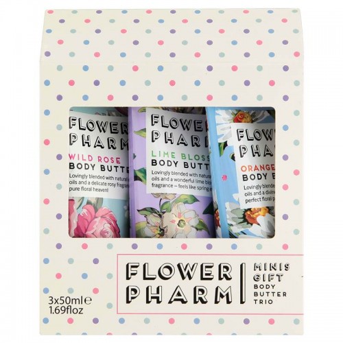Flower Pharm Gift Set Body butter Trio