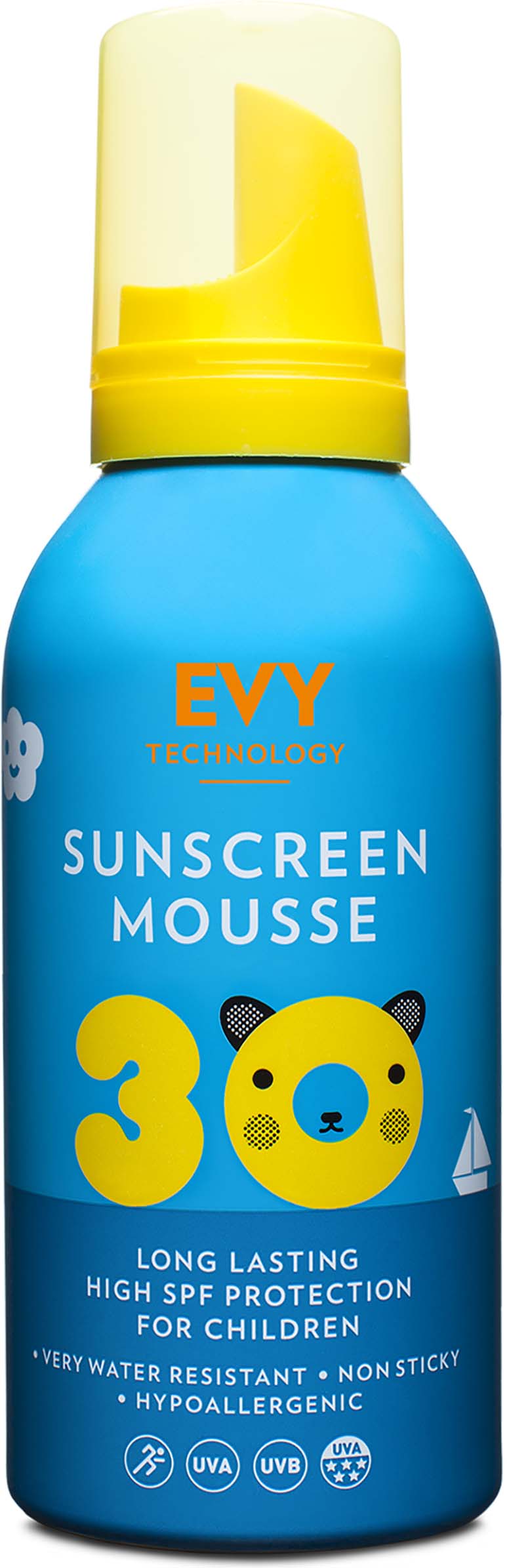 EVY Sunscreen Mousse SPF30 Kids