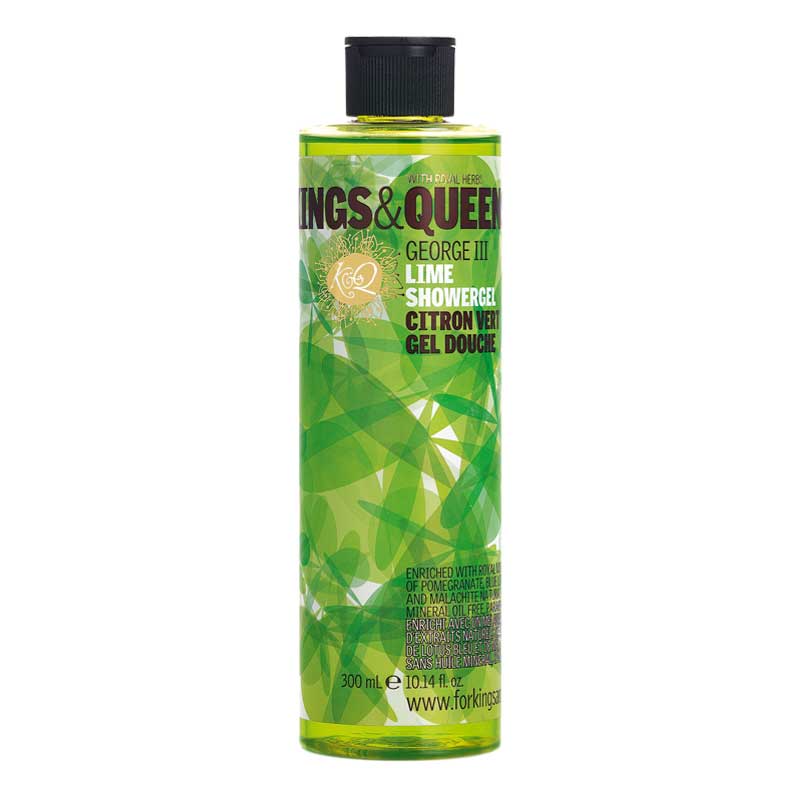 Kings & Queens Lime Shower Gel George III