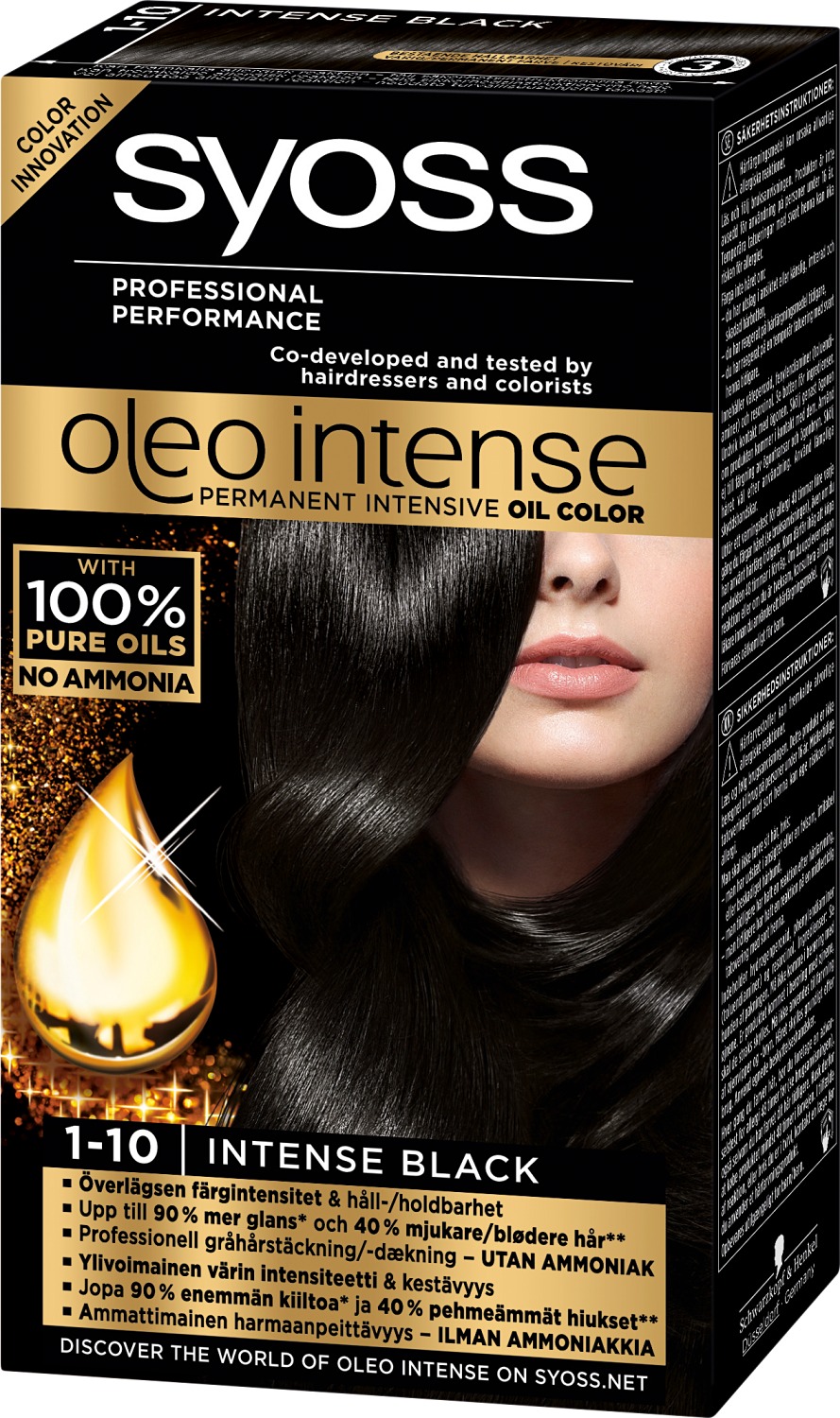 Syoss Color Oleo Intense 1-10 Intense Black