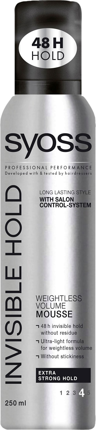 Syoss Styling Invisible Hold Mousse