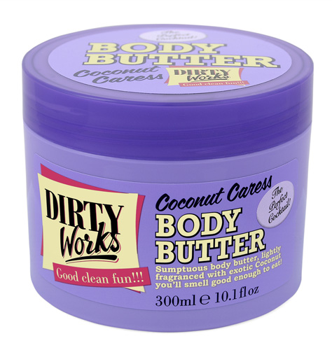 Dirty Works Coconut Caress Body Butter 300ml