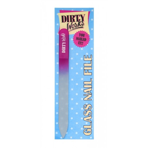 Dirty Works Glass Nail File 14cm