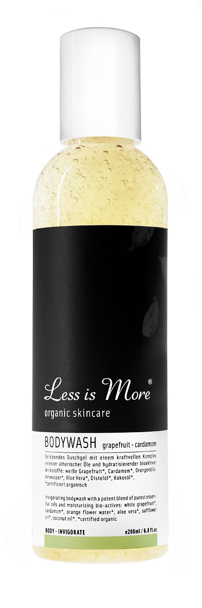 Less is More Body Wash Grapefruit Cardamom 200ml