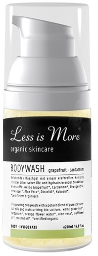 Less is More Body Wash Grapefruit Cardamom 30ml