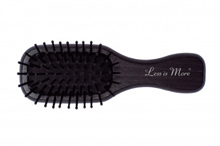 Less is More Mini Brush Beech-Nylon Black