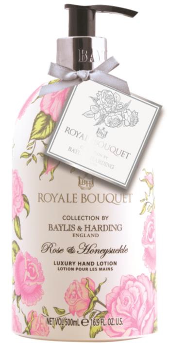Baylis & Harding Royale Bouquet Rose & Honeysuckle Luxury Hand Lotion