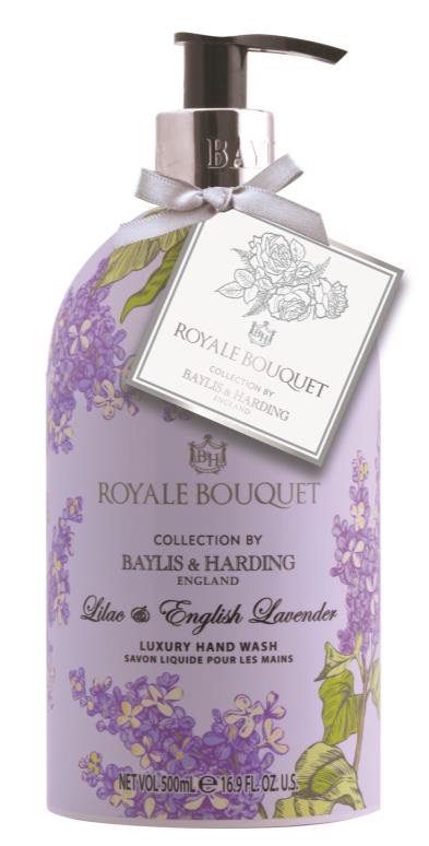 Baylis & Harding Royale Bouquet Lilac & English Lavender Luxury Hand Wash
