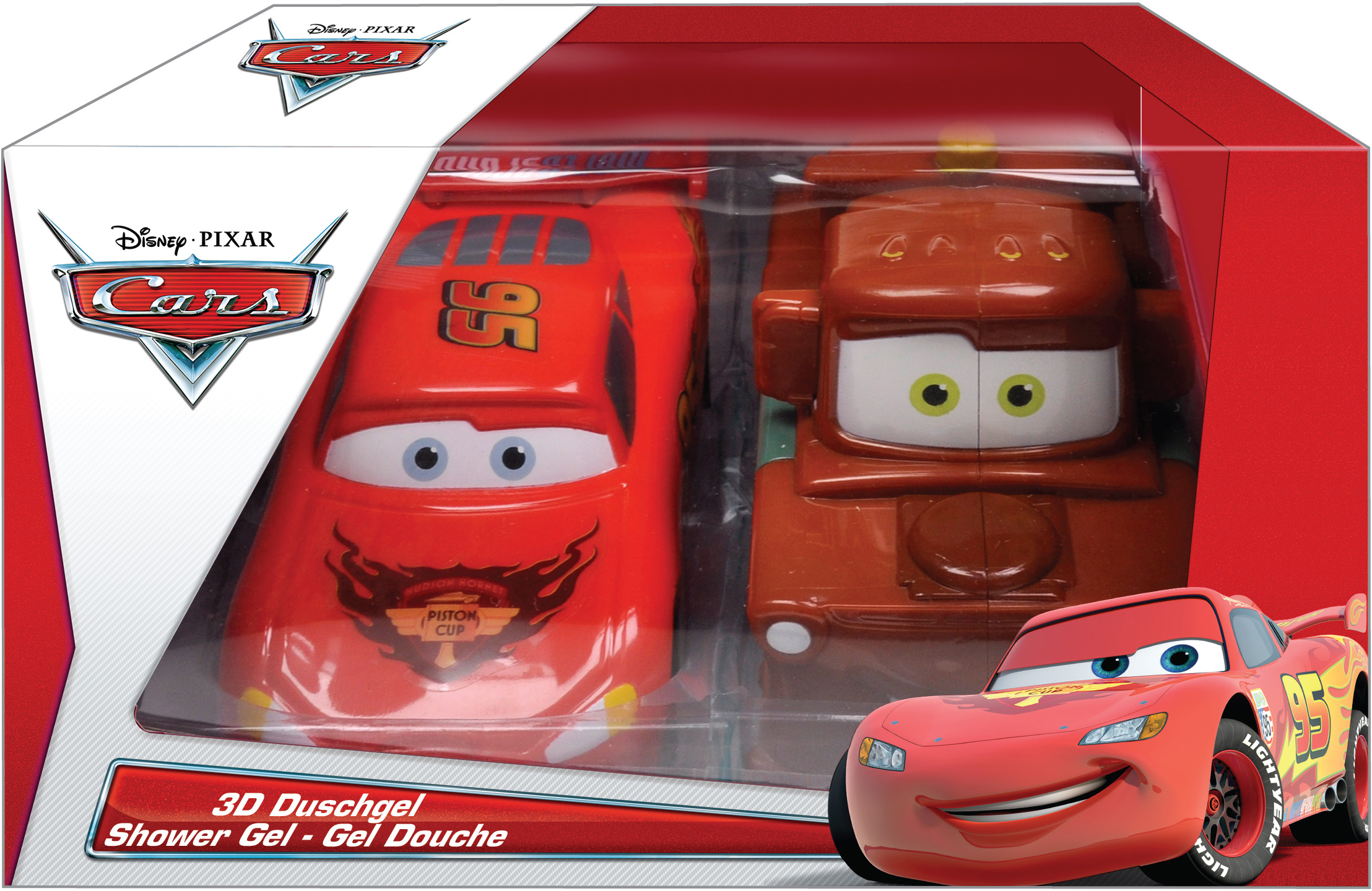 Disney Cars Duo 3D Cars Shower Gel Gift Set