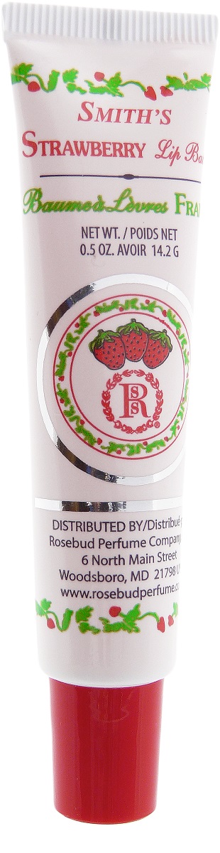 Rosebud Strawberry Lip Balm Tub