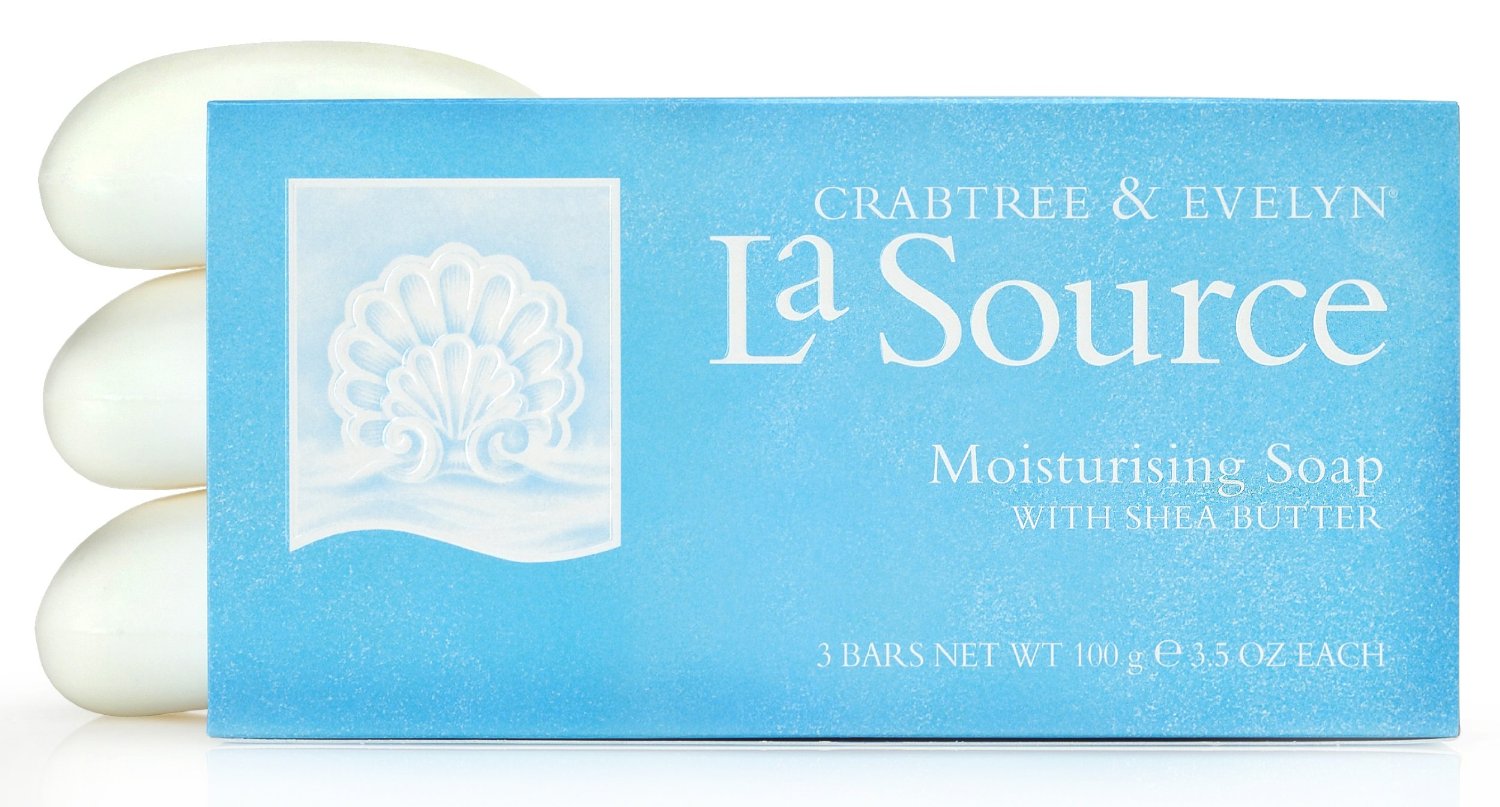 Crabtree & Evelyn La Source Triple Milled Soap Box