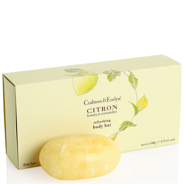 Crabtree & Evelyn Citron Soap Box 3x150g