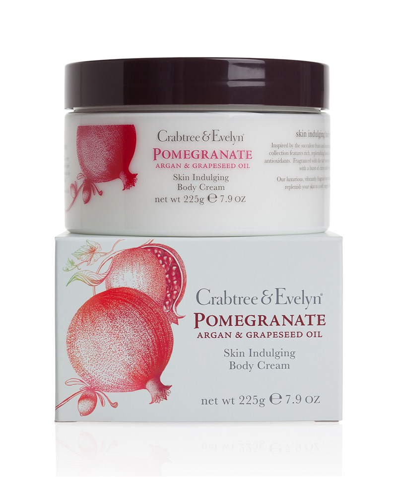 Crabtree & Evelyn Pomegranate Body Cream 255g