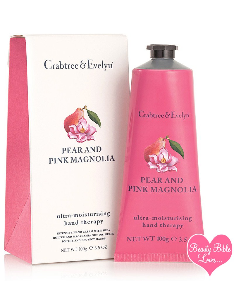 Crabtree & Evelyn Pear & Pink Mangolia Hand Therapy 100g