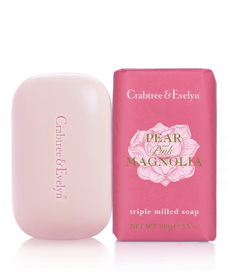 Crabtree & Evelyn Pear & Pink Mangolia Trabslucent Soap