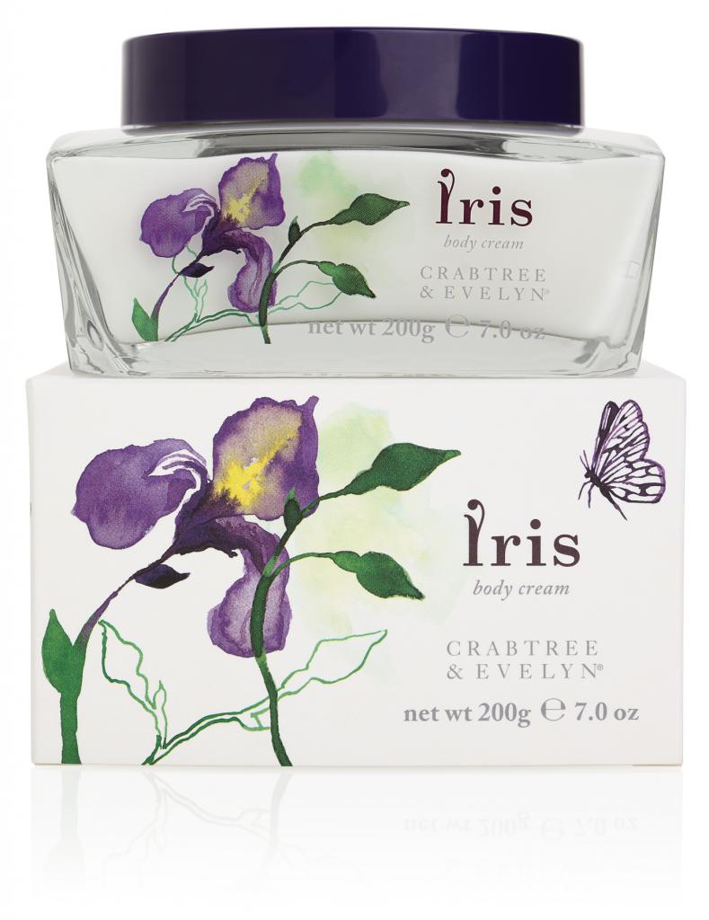 Crabtree & Evelyn Mordern English Iris Body Cream 200g