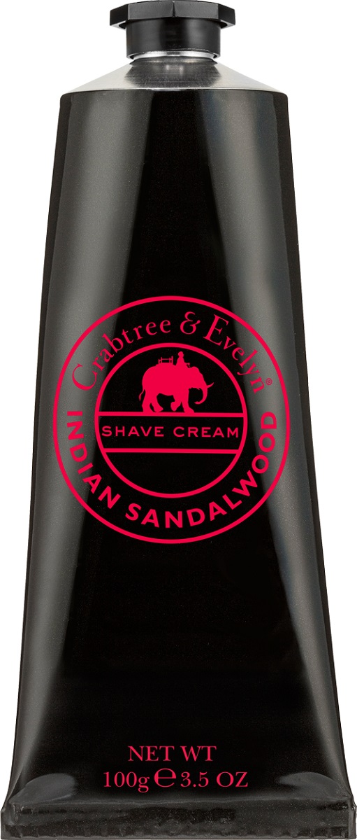 Crabtree & Evelyn For Men Indian Sandalwood Shave Cream 100g