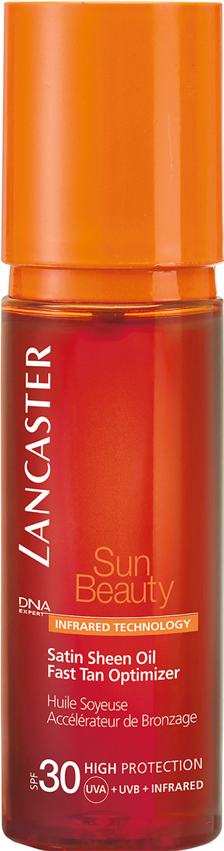 Lancaster Care Face & Body Satin Sheen Oil Fast Tan Optim SPF30