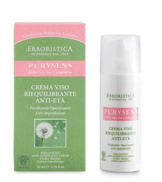 Erboristica Purysens Rebalansing Anti-Ageing Face Cream 50ml