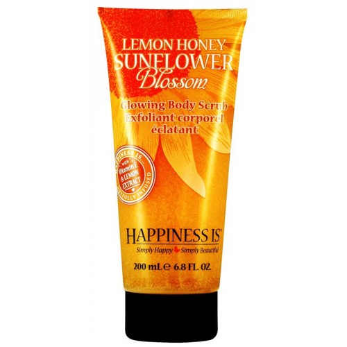 Happiness Is Lemon Honey Sunflower Blossom Glowing Body Scrub