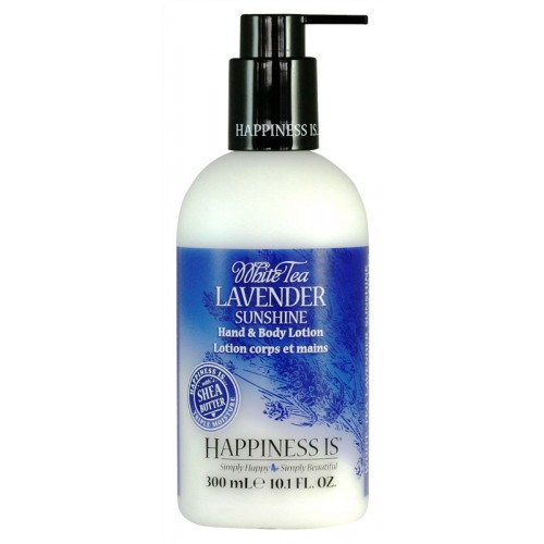 Happiness Is White Tea Lavender Sunshine Hand & Body Lotion