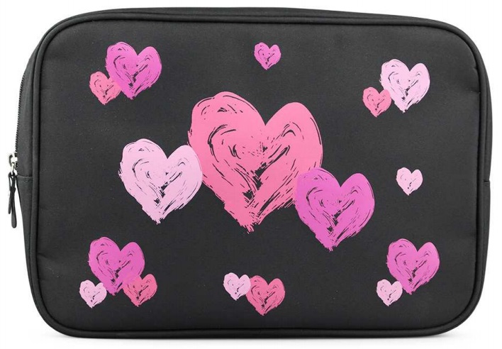 Cimi Beauty Bags Cosmetic Bag With Hearts