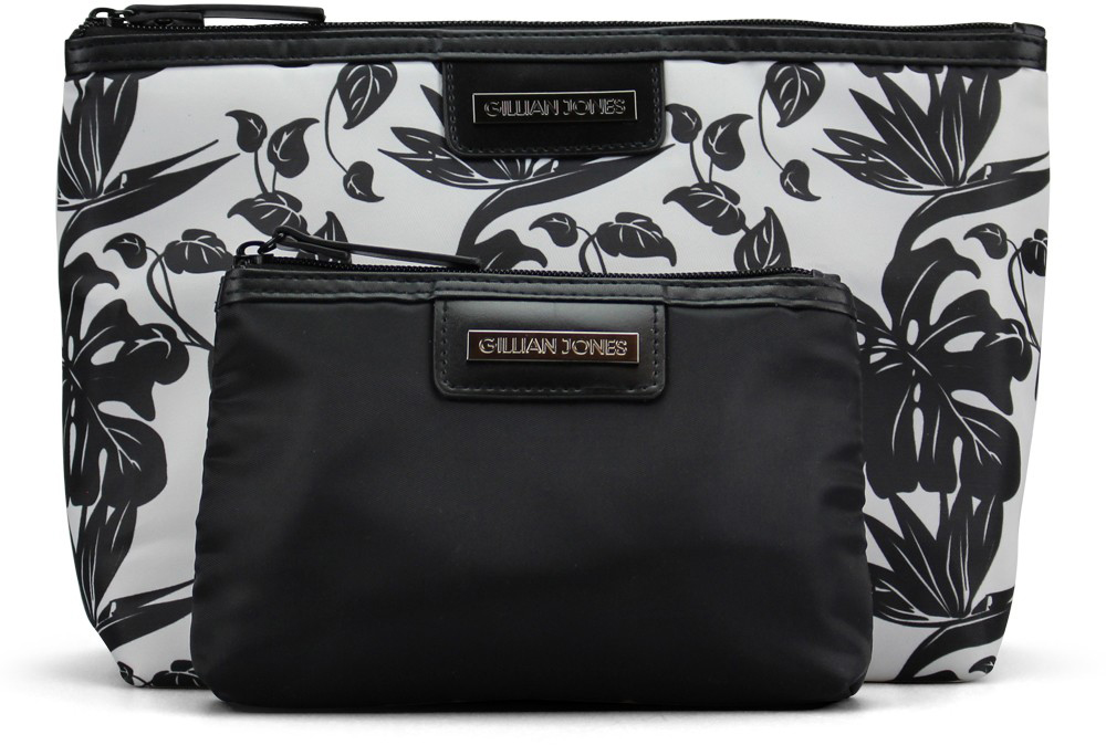 Gillian Jones Urban Bag Black Flower