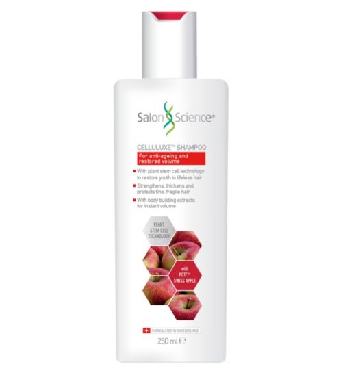 Salon Science Swiss Apple Celluluxe Shampoo 250ml